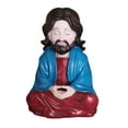 thumbnail image 1 of Jesús Escultura Figura Religiosa Meditativa de Resina Decoración de Escritorio Ornamental de Mesa Estatua Santa Compacta Adecuada para Regalo Reunione, 1 of 9