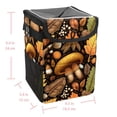 thumbnail image 5 of Thanksgiving Oak Foldable Car Garbage Can with Lid, Leak-Proof, Hanging Storage Bag - Car Trash Bin, Mini Trash Can, 5 of 6