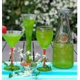 thumbnail image 3 of Golden Hill Studio Frosted Curl Martini Glass (Set of 2), 3 of 3