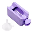 thumbnail image 3 of Caja de reciclaje de polvos para uñas, contenedor de polvos para uñas de doble capa para el hogar Púrpura, 3 of 8