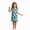H348-Dark Green, variant on TOWED22 Halloween Girls Nightgowns Kids Flutter Short Pajamas Nightdress Princess Nightgown Sleep Dress