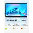 thumbnail image 3 of Monitor portátil CAPERAVE con pantalla táctil FHD IPS de 15,6", 3 of 9