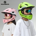 thumbnail image 4 of ROCKBROS Bike Helmet Boys Girls Kids Helmet Full Face Helmet for Multi-sports Universial Adjustment(Age 5-12+), 4 of 21