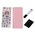 thumbnail image 1 of veasfak Pencil Case Reading Rack Cartoon Hard Pencil Case for Tape Book Tablet Pink, 1 of 9