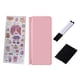 thumbnail image 1 of Estuche para lápices, estante de lectura, bonito organizador de papelería de oficina, caja de lápices, lápiz duro Rosa, 1 of 9