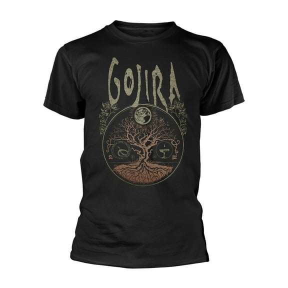 Gojira Men's Cycles Organic Slim Fit T-Shirt Black Small | Officially Licensed Merchandise