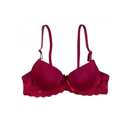 

Women s Push Up Lace A B Cup Bra Brassiere Underwire Padded Lingerie Underwear