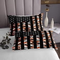 thumbnail image 3 of Erosebridal Rustic Military Camouflage American Flag Twin Bedspread Set, 3 of 5