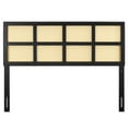 thumbnail image 3 of Headboard, Queen Size, Wood, Black, Modern Contemporary Urban Design, Bedroom Master Guest Suite, 3 of 9