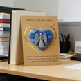 thumbnail image 5 of 2026 New Year Pocket Hug Keepsake, Angel Pocket Hug New Year Keepsake - 3.5x4.5in Resin Heart Memorial, Loving Gift for Friends & Family (C,1PC), 5 of 7