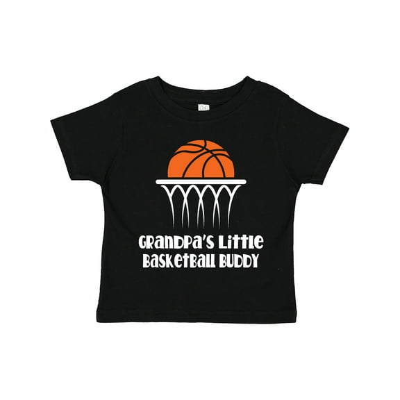 Inktastic Grandpas Little Basketball Buddy Boys Boys Toddler T-Shirt