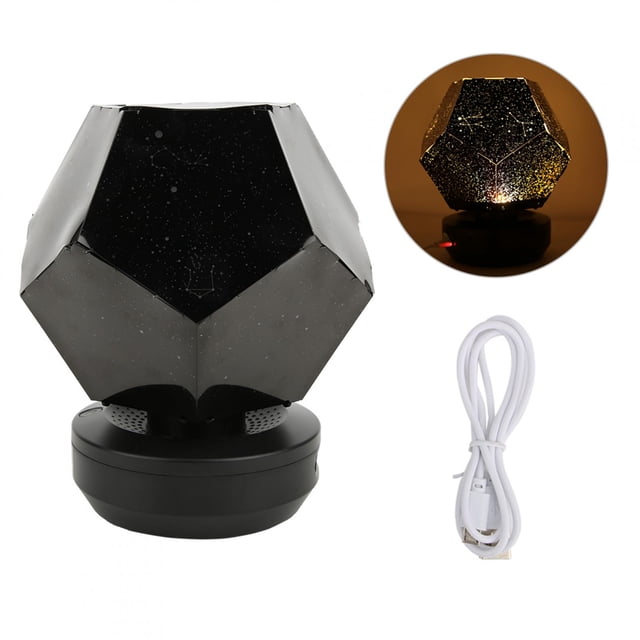 Colorful Starry Sky Light Projection Lamp USB Powered Birthday Valentines Gifts