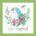 thumbnail image 1 of Great Art Now Magical Friends IV Dragonfly by Jenaya Jackson, Framed Wall Art, 14W x 14H, 1 of 3