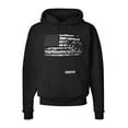 thumbnail image 6 of "Strong Faded" Black Pullover Hoodie For Men And Women, 6 of 11