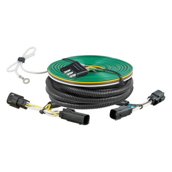 CURT 58987 Custom Towed Vehicle RV Wiring Harness, for Select Ford F-250 Fits select: 2017-2023 FORD F250, 2017-2023 FORD F350