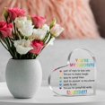thumbnail image 4 of Mrs and Mrs Wedding Gifts, I Love You Gifts for Her Him, Newlywed Present Lesbian Couple Bridal Shower Gifts, Pride Newlywed Engagement Gifts for LGBT Friends, Romantic Gifts for Her 4x4 inch, 4 of 7
