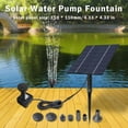 thumbnail image 4 of Solar Water Panel Power Fountain Pump Kit Pool Garden Watering Submersible} 9CO0 R5O5, 4 of 8