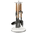 thumbnail image 1 of Toystoory Estante para cucharas giratorio de 360 grados, fácil de organizar para la cocina, hecho de acero inoxidable. Almacenamiento y organización del hogar blanco, 1 of 6