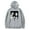 gray, variant on nessa barrett merch  club heaven  hooded  drawstring pocket sweatshirt men/women Pullovers