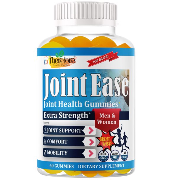 Joint Ease Pain support Glucosamine Gummies Extra Strength Chewable Joint Support Supplement for