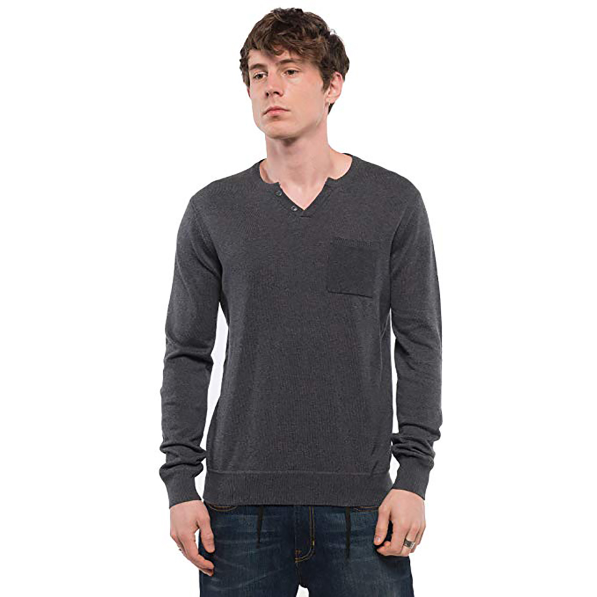 Element Abstract Men's Sweater Sweatshirts (Last Call Sale) Charcoal Heather / Medium