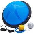 thumbnail image 1 of Bingirl 23 - inch Half Balance Ball: Inflatable, Nonslip Base, Balance Trainer, Stability Yoga Ball for Strength Training, 1 of 10