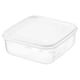 thumbnail image 4 of Juego de 10 recipientes herméticos para almacenar alimentos | Organización de la despensa para harina, granos, azúcar y refrigerios | Recipientes de plástico apilables con tapa, 4 of 8