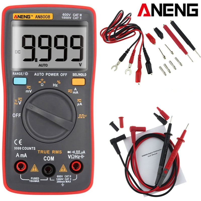 ANENG AN8009 Digital Multimeter Auto Range 9999 RMS AC//DC Spannung Tester Meter