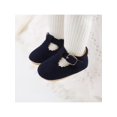 thumbnail image 2 of Luxsea Toddler First Walking Shoes Lovely Baby Boy Frosted PU Leather Casual Non-slip Rubber Soft Sole, 2 of 6