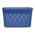 thumbnail image 3 of Life Story Panier Tendance Tissé de Rangement Léger et Robuste 16 Pintes, Bleu, 3 of 4