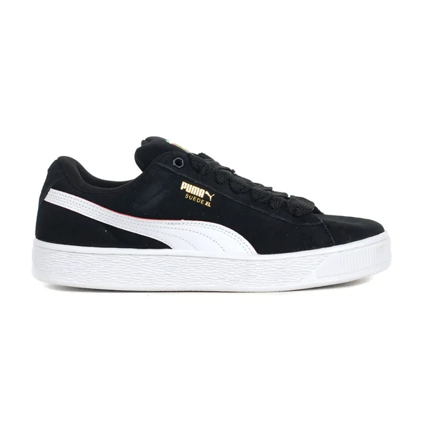 PU & MA Men's Scuderia Ferrari XL Black/White Suede Sneakers 30822001
