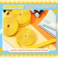 thumbnail image 4 of Tiras rotuladoras para alfombras Zonon, 4 rollos, 30 m, nailon, aula, 4 of 6