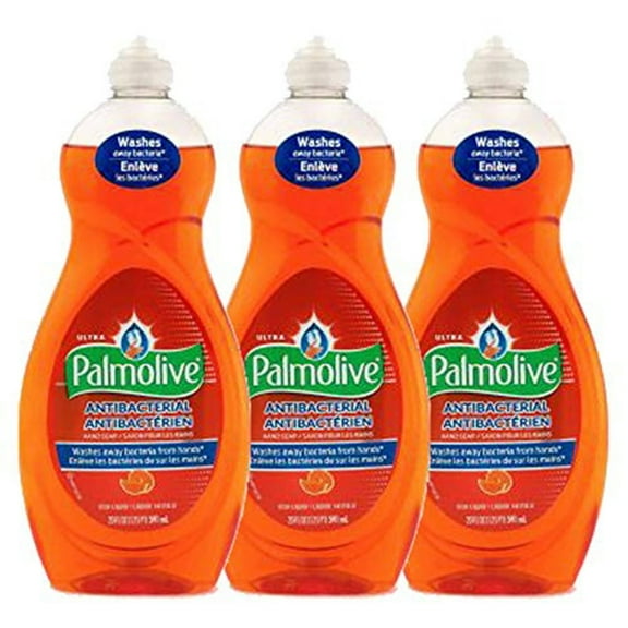 Palmolive Ultra Dish Liquid Orange- Antibacterial-591Ml (Pack Of 3)