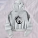 thumbnail image 1 of Sudadera con capucha corta para mujer, sudadera, regalo, ropa informal de otoño, camisetas de manga larga para uso diario, oficina, invierno Gris, 1 of 7