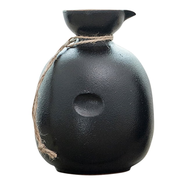 HEALEEP Botella De Sake Cerámica Con Tradicional Japonés Para Almacenamiento En Casa