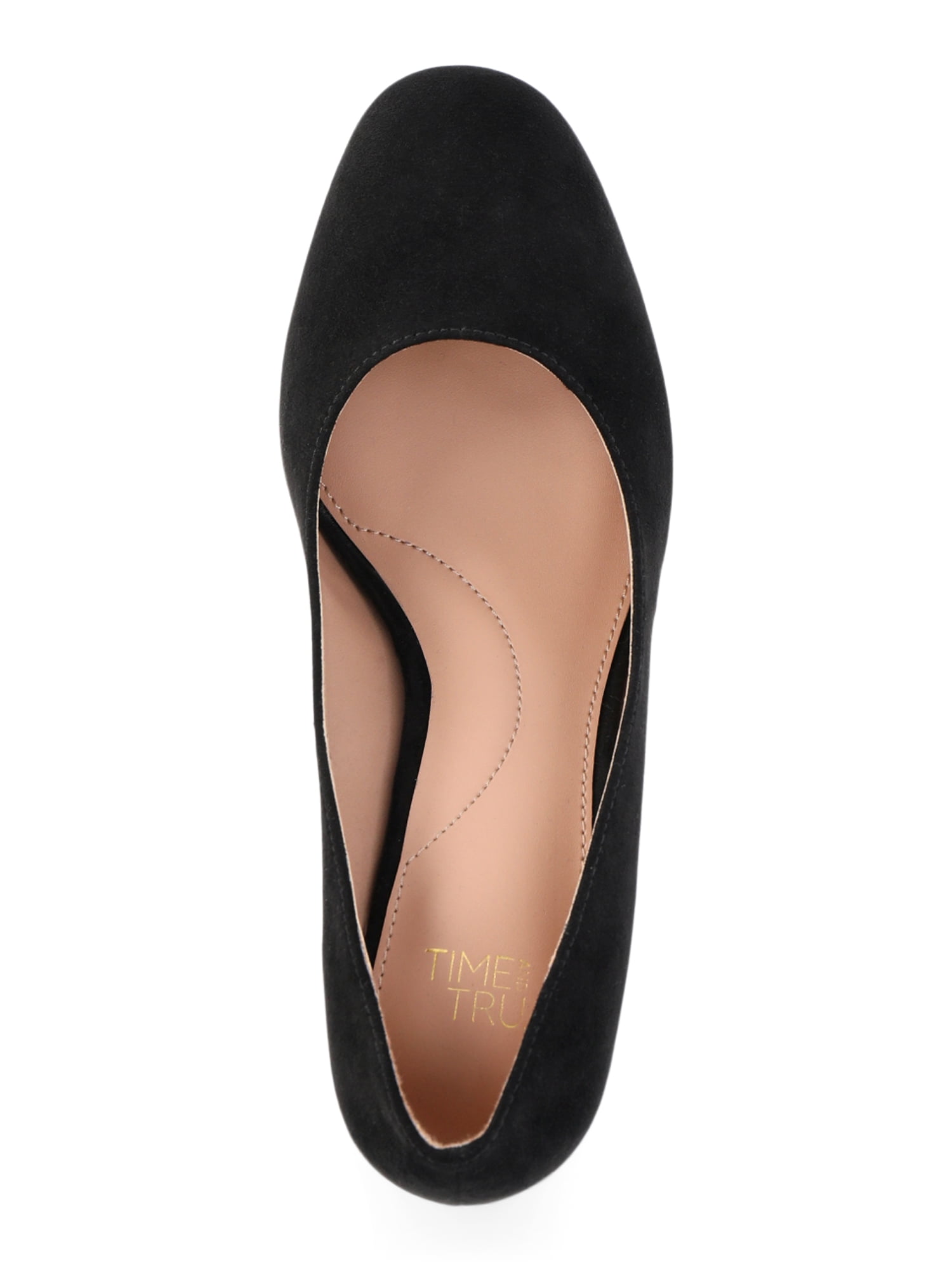 Time and Tru Women's Closed Toe Pump Dress Heels