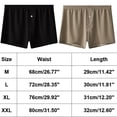 thumbnail image 2 of yillto 2 Pack Shorts for Mens Pajama Bottoms Sleepwear Loungewear Elastic Waist Comfy Pjs Boxer Underwear, 2 of 5