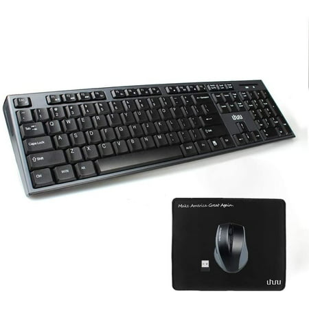 UHURU 2.4G Compact Wireless Keyboard and Mouse Combo Without Retail