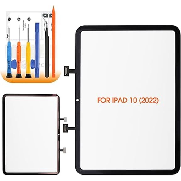 For iPad 10th Gen Screen Replacement for iPad 10 Touch Screen A2777 A2696 A2757 Screen Replacement for iPad 2022 10.9 Screen Digitizer Glass Panel