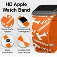 thumbnail image 2 of Volunteers HD Scattered Logo Unisex Watch Band for Apple Watch, 38/40/41mm(42mm Series 10) Short by Affinity Bands, 2 of 3