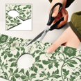 thumbnail image 6 of Yayeee Faucet Mat for Kitchen Sink 14.7" Diatomite Long Splash Guard Pad, Green Floral, 6 of 7