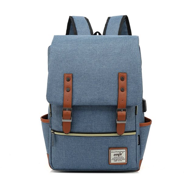 Mochilas Vintage Unisex de gran capacidad para mujer, Bolsa Escolar Oxford impermeable para adolescentes, estudiantes, libros escolares, mochila para portátil Fivean unisex