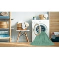 thumbnail image 2 of Ahgly Company Tapis Rectangulaire d'Intérieur Lavable en Machine Vert Menthe Transitionnel, 7 Pieds x 10 Pieds, 2 of 7