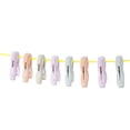 thumbnail image 4 of Toystoory Pinzas de plástico para ropa, pinzas decorativas para ropa, pinzas para ropa, organizador de almacenamiento, pinzas para lavar toallas, grandes Almacenamiento y organización del hogar Toystoory HA024640-00, 4 of 6