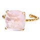 thumbnail image 2 of de para mujer, ajustable de cristal rosa, de cristal rosa que Pueden abrir, de plata para am, 2 of 7