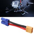 thumbnail image 4 of XT60 to EC5 12AWG Cable, XT60 to EC5 Cable   For Car For RC For Aircraft, 4 of 8