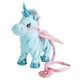 thumbnail image 2 of Música eléctrica caminando cantando caballo volador juguetes de animales de peluche (azul claro) Ndcxsfigh libre de BPA, 2 of 9