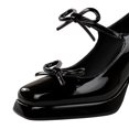 thumbnail image 4 of Women's Pumps High Heel 9CM Patent Leather Fashion Bowknot Shoes Wedding Party, 4 of 5