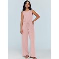 thumbnail image 2 of 2023 Nouveaux Vêtements de Mode Décontractés Sans Manches Jambe Large Pantalon Long Romper, 2 of 6