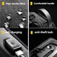 thumbnail image 5 of Waterproof USB Anti-theft Bag Men Oxford Crossbody Shoulder Bag Sling Multifunction Short Travel Messenger Chest Pack, 5 of 8